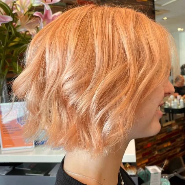 Beautiful fresh colour and cut on Enya Liddy